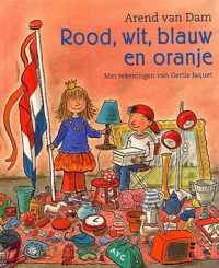 Rood, wit, blauw en oranje