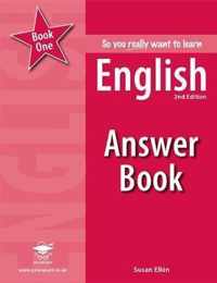 So you really want to learn English Book 1 Answer Book