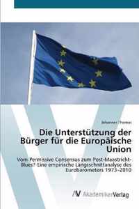 Die Unterstutzung der Burger fur die Europaische Union