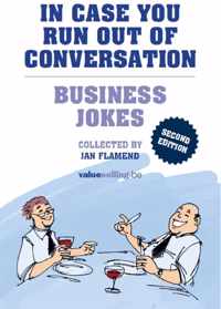 In case you run out of conversation. business jokes