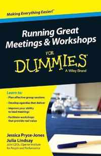 Runing Grt Workshops & Meting For Dumies