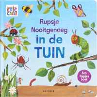 Rupsje Nooitgenoeg in de tuin