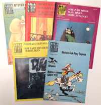 Stripschrift maandbladen - 1988 nr 1, 3 en 1989 nr 1, 4 en 5