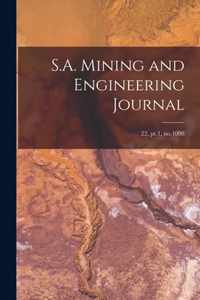 S.A. Mining and Engineering Journal; 22, pt.1, no.1098