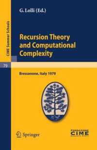 Recursion Theory and Computational Complexity