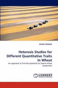 Heterosis Studies for Different Quantitative Traits In Wheat