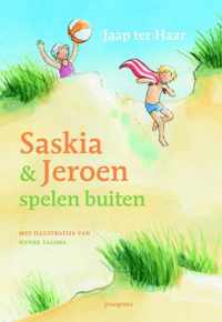 Saskia en Jeroen - Saskia en Jeroen spelen buiten