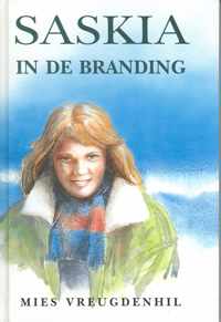 Saskia in de branding