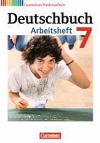 Deutschbuch 7. Schuljahr. Gymnasium Niedersachsen. Arbeitsheft mit Lösungen