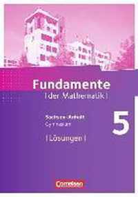 Fundamente der Mathematik 5. Schuljahr. Lösungen Gymnasium Sachsen-Anhalt
