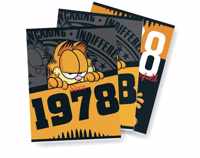 Garfield - Schrift A5 Lijn - set van 5 (3 ex- 2 designs) - 22-23