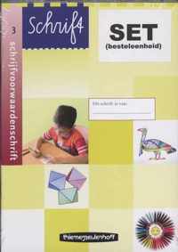 Schrift Schrijfvoorwaarden 3 (set 5 ex)