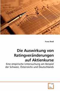 Die Auswirkung von Ratingveranderungen auf Aktienkurse