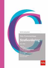 SDU Commentaar  -   Sdu Commentaar Strafvordering. Editie 2019-2020 (set 2 ex.)