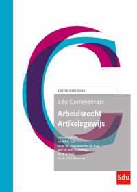 Sdu Commentaar Arbeidsrecht Artikelsgewijs 2021-2022 - Hardcover (9789012407168)