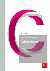 Sdu Commentaar Gemeentewet. Editie 2022 - Hardcover (9789012408066)
