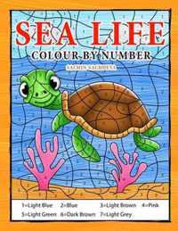 Sea Life Colour By Number