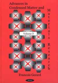 Advances in Condensed Matter & Materials Research