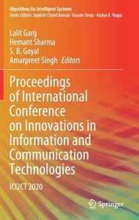 Proceedings of International Conference on Innovations in Information and Commun