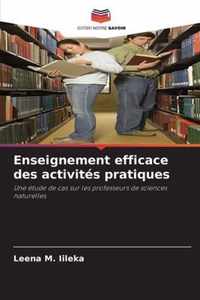 Enseignement efficace des activites pratiques