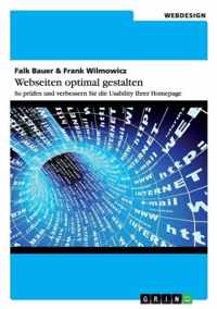 Webseiten optimal gestalten