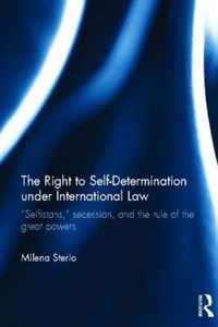 Right To Self-Determination Under International Law