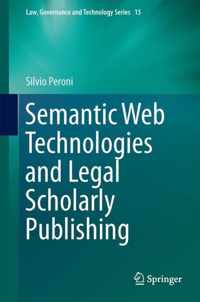 Semantic Web Technologies and Legal Scholarly Publishing