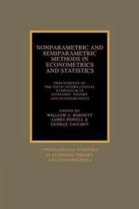 International Symposia in Economic Theory and Econometrics