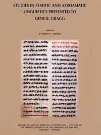 Studies in Semitic and Afroasiatic Linguistics Presented to Gene B Gragg
