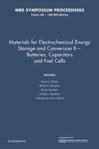 Materials for Electrochemical Energy Storage and Conversion II