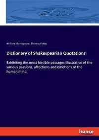 Dictionary of Shakespearian Quotations