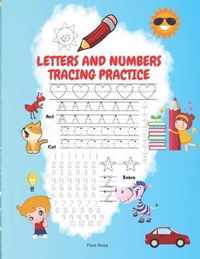 Letters and Numbers Tracing Practice