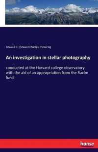 An investigation in stellar photography