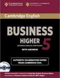 Cambridge BEC / Higher Student's Book Pack 5 (Student's Book with answers and Audio CD)