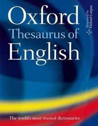 Oxford Thesaurus Of English 3rd