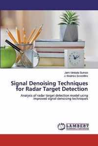 Signal Denoising Techniques for Radar Target Detection