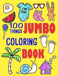 100 Things Jumbo Coloring Book