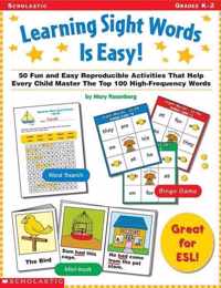 Learning Sight Words is Easy
