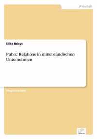 Public Relations in mittelstandischen Unternehmen