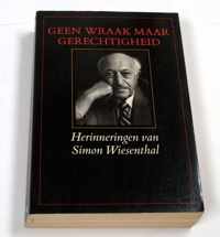 Geen Wraak Maar Gerechtigheid - Herinneringen van Simon Wiesenthal