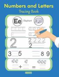 Numbers and Letters Tracing Book 2-4