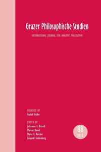 Grazer Philosophische Studien, Vol. 88 2013: International Journal for Analytic Philosophy