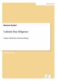 Cultural Due Diligence