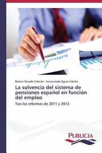 La solvencia del sistema de pensiones espanol en funcion del empleo