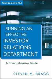 Running An Effective Investor Relations Department