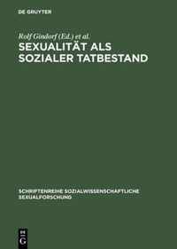 Sexualitat als sozialer Tatbestand