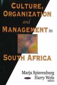 Culture, Organization & Management in South Africa