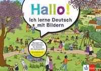 Hallo! Ich lerne Deutsch mit Bildern. Übungen mit Wimmelbildern für Deutsch als Zweitsprache. Grundschule