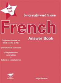 So You Really Want to Learn French Book 2 Answer Book