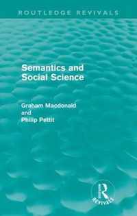 Semantics and Social Science